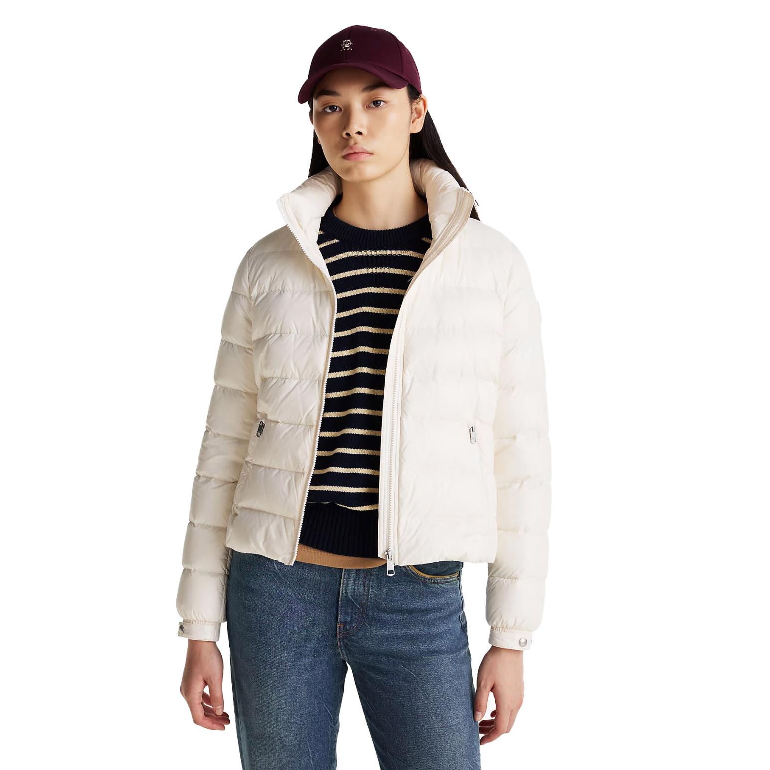 Tommy Hilfiger Lightweight Down Glossy Puffer Jacket